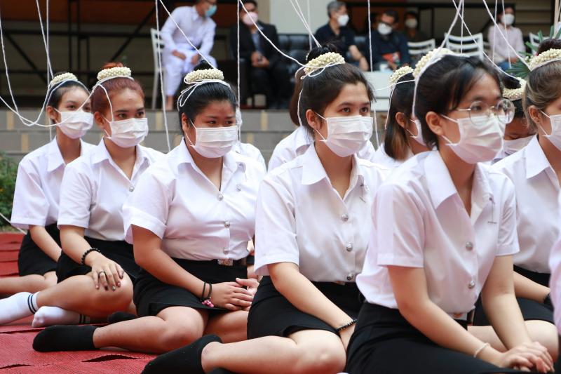 พิธีไหว้ครูและครอบครูประจำปีการศึกษา 2564