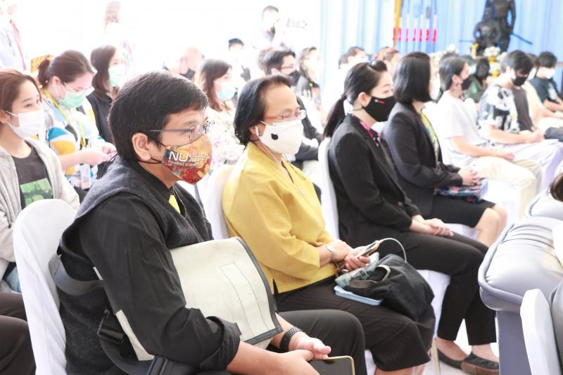 พิธีเปิดการแสดง  วิจิตรศิลป์นิทรรศการ  สามชุดผลงาน  สร้างสรรค์ทัศนศิลป์กวี นิพนธ์ทรรศนะเมธี    ร้อยกรองวจี   สุนทรียรสอลังการ ฯ 
