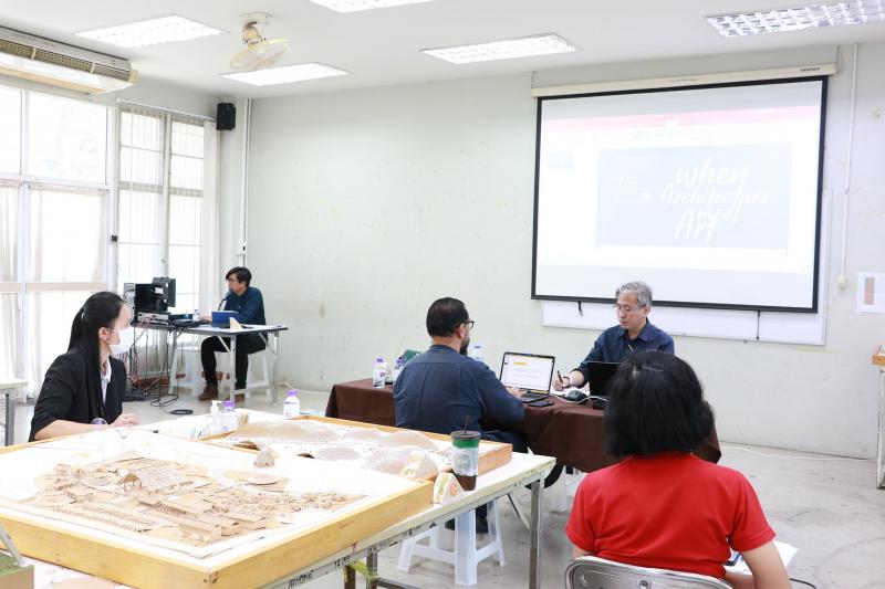 ภาพบรรยากาศ งานประชุมวิชาการ วิจัย และงานสร้างสรรค์ศิลปกรรม และสถาปัตยกรรม ครั้งที่ 6 "When Architecture Meets Art" แบบออนไลน์ ZOOM 