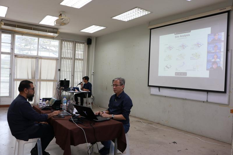 ภาพบรรยากาศ งานประชุมวิชาการ วิจัย และงานสร้างสรรค์ศิลปกรรม และสถาปัตยกรรม ครั้งที่ 6 "When Architecture Meets Art" แบบออนไลน์ ZOOM 