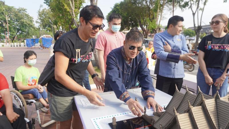คณะสถาปัตยกรรมศาสตร์ ศิลปะและการออกแบบ ม.นเรศวร ร่วมกับหน่วยบริหารและจัดการทุนด้านการเพิ่มความสามารถในการแข่งขันของประเทศ (บพข.) จัดทำโครงการทดลองเส้นทาง ผลิตภัณฑ์และการบริการในการท่องเที่ยวประเทศไทย ในพื้นที่จังหวัดน่าน 