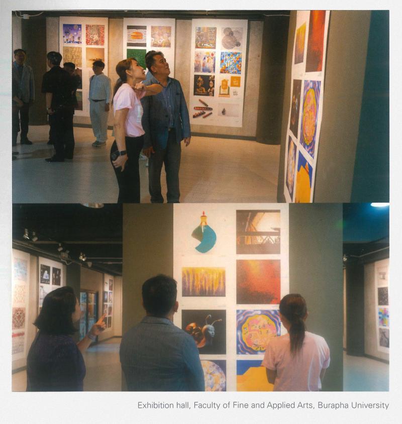 คณาจารย์สาขาทัศนศิลป์ ร่วมจัดแสดงผลงานสร้างสรรค์ ในนิทรรศการศิลปกรรมนานาชาติ “โครงการความร่วมมือในการจัดแสดงผลงานศิลปะและงานออกแบบในเอเชีย
