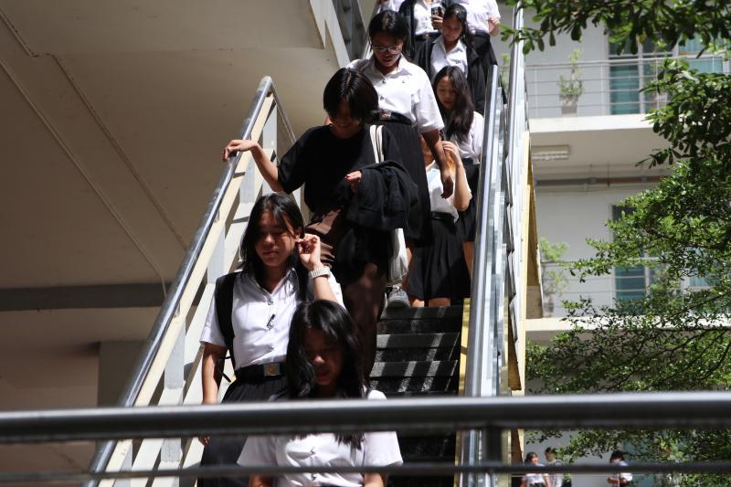 อบรมป้องกันอัคคีภัยและฝึกซ้อมดับเพลิง 