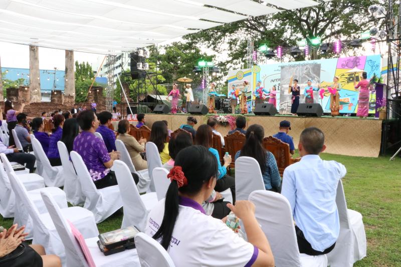 งานเยาวชนสืนสานงานศิลป์ “ถิ่นสองแคว”