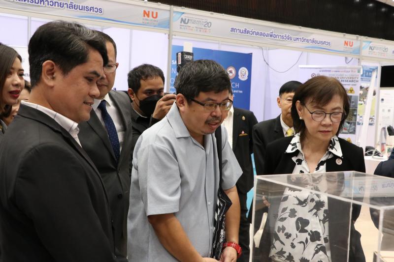 นิทรรศการแสดงผลงานวิจัยและนวัตกรรม ภายในการประชุมวิชาการระดับชาติ “นเรศวรวิจัยและนวัตกรรม” ครั้งที่ 20