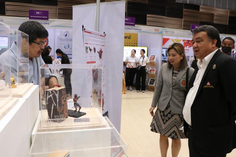 นิทรรศการแสดงผลงานวิจัยและนวัตกรรม ภายในการประชุมวิชาการระดับชาติ “นเรศวรวิจัยและนวัตกรรม” ครั้งที่ 20