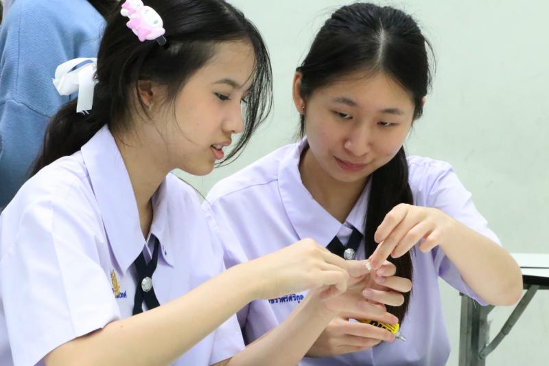 คณะสถาปัตย์ฯ ฝึกษะการออกแบบด้านสถาปัตยกรรมให้กับนักเรียนมัธยมศึกษาปีที่5 โรงเรียนมัธยมสาธิตมหาวิทยาลัยนเรศวร 
