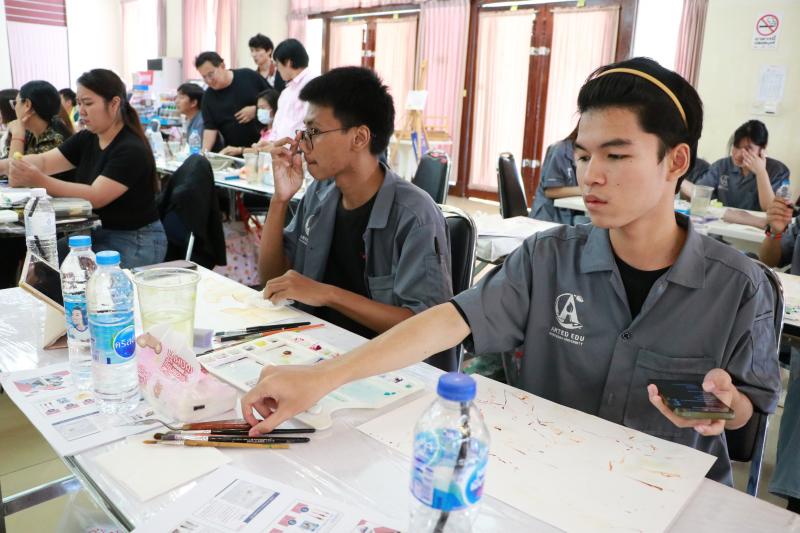 โครงการอบรมครูศิลป เชิงปฏิบัติการ "สื่อการสอนศิลปะและเทคนิคการสร้างผลงานสำหรับการเรียนการสอน"