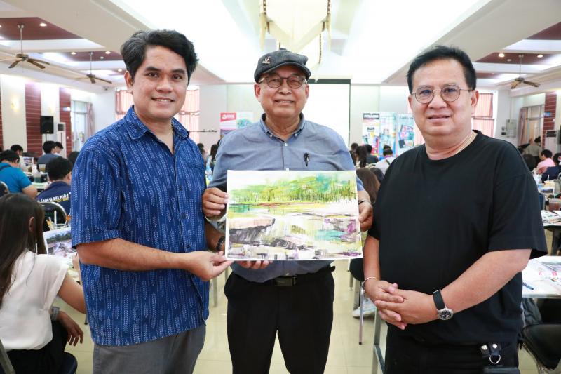 โครงการอบรมครูศิลป เชิงปฏิบัติการ "สื่อการสอนศิลปะและเทคนิคการสร้างผลงานสำหรับการเรียนการสอน"