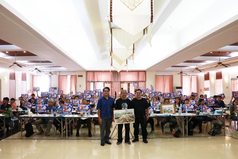 โครงการอบรมครูศิลป เชิงปฏิบัติการ "สื่อการสอนศิลปะและเทคนิคการสร้างผลงานสำหรับการเรียนการสอน"