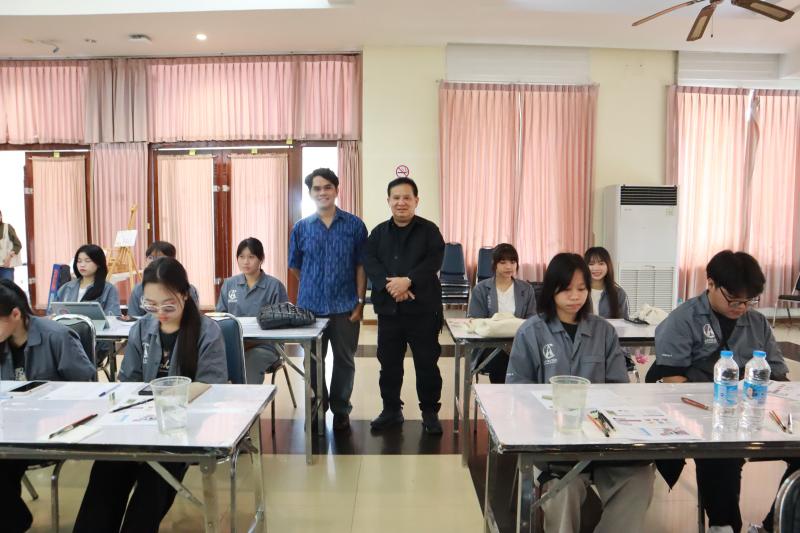 โครงการอบรมครูศิลป เชิงปฏิบัติการ "สื่อการสอนศิลปะและเทคนิคการสร้างผลงานสำหรับการเรียนการสอน"