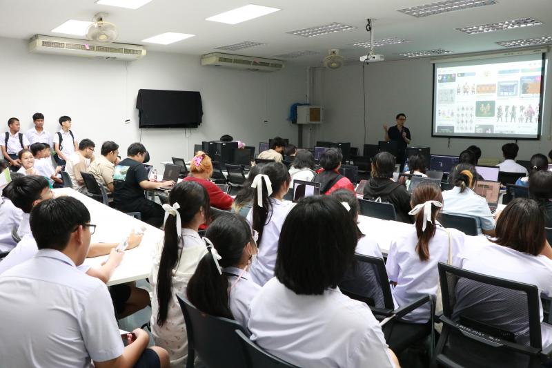 คณะสถาปัตย์ฯ แนะนำหลักสูตรให้กับนักเรียนมัธยมศึกษาปีที่3 โรงเรียนมัธยมสาธิตมหาวิทยาลัยนเรศวร 