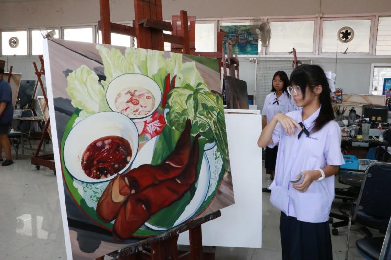 คณะสถาปัตย์ฯ แนะนำหลักสูตรให้กับนักเรียนมัธยมศึกษาปีที่3 โรงเรียนมัธยมสาธิตมหาวิทยาลัยนเรศวร 