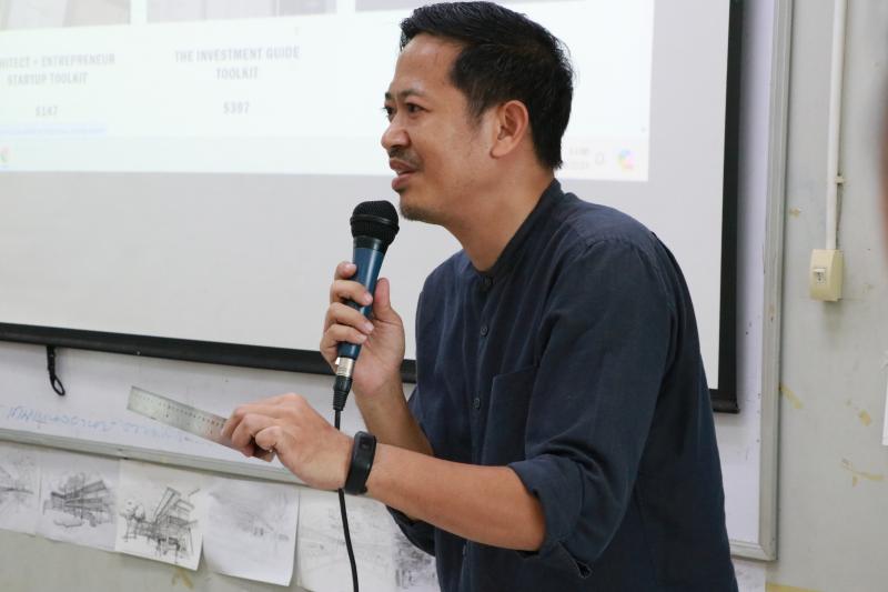 การทำ Model งานด้านสถาปัตยกรรมอย่างง่าย ของนักเรียน ม.5 โรงเรียนมัธยมสาธิตม.นเรศวร