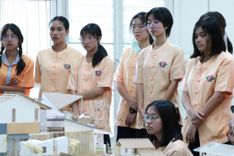 การทำ Model งานด้านสถาปัตยกรรมอย่างง่าย ของนักเรียน ม.5 โรงเรียนมัธยมสาธิตม.นเรศวร