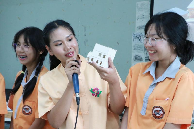การทำ Model งานด้านสถาปัตยกรรมอย่างง่าย ของนักเรียน ม.5 โรงเรียนมัธยมสาธิตม.นเรศวร