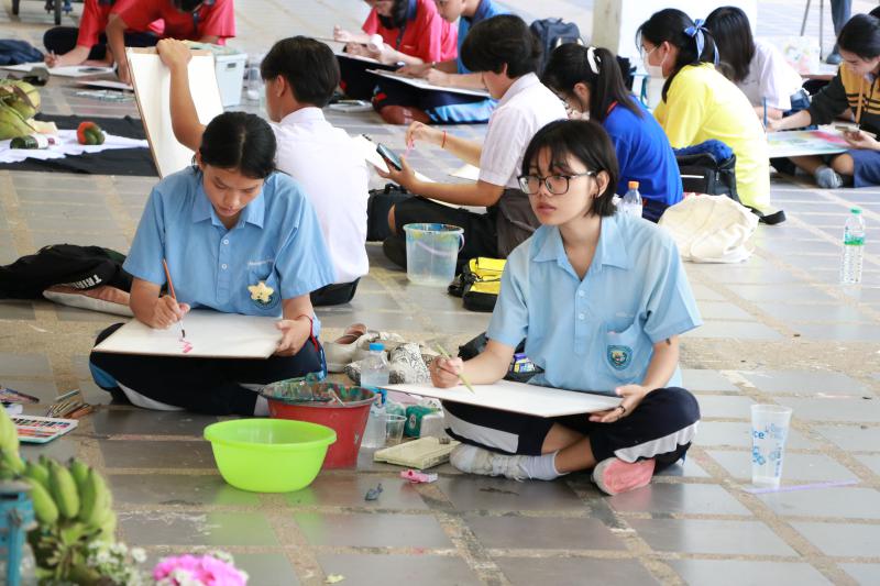 โครงการประกวดศิลปกรรมด้านทัศนศิลป์ คณะสถาปัตยกรรมศาสตร์ ศิลปะและการออกแบบ ม.นเรศวร