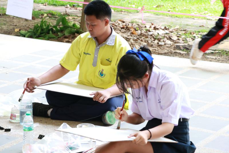 โครงการประกวดศิลปกรรมด้านทัศนศิลป์ คณะสถาปัตยกรรมศาสตร์ ศิลปะและการออกแบบ ม.นเรศวร