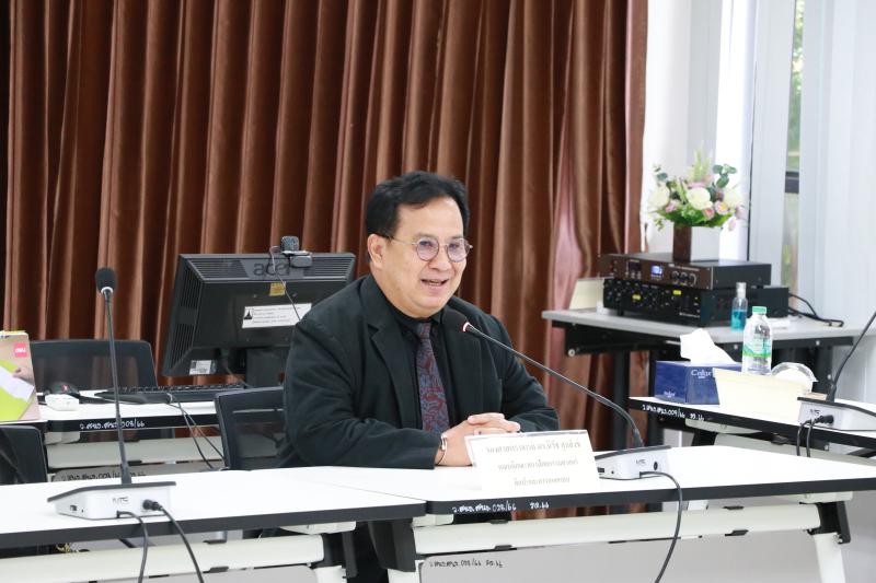 การประชุมคณะกรรมการประเมิน ศาสตราจารย์ดร.จิรวัฒน์ พิระสันต์ เป็นผู้ผ่านการคัดเลือกอาจารย์ดีเด่นแห่งชาติรอบแรก