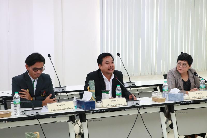 การประชุมคณะกรรมการประเมิน ศาสตราจารย์ดร.จิรวัฒน์ พิระสันต์ เป็นผู้ผ่านการคัดเลือกอาจารย์ดีเด่นแห่งชาติรอบแรก