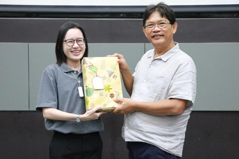 โครงการแลกเปลี่ยนเรียนรู้ประสบการณ์ในการทำงาน และงานเกษียณอายุราชการ ผศ.สมหมาย มาอ่อน อาจารย์ประจำสาขาทัศนศิลป์