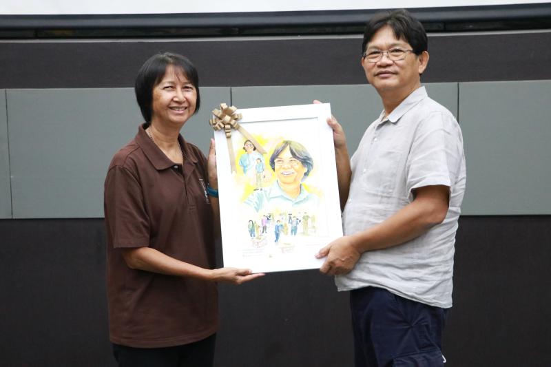 โครงการแลกเปลี่ยนเรียนรู้ประสบการณ์ในการทำงาน และงานเกษียณอายุราชการ ผศ.สมหมาย มาอ่อน อาจารย์ประจำสาขาทัศนศิลป์