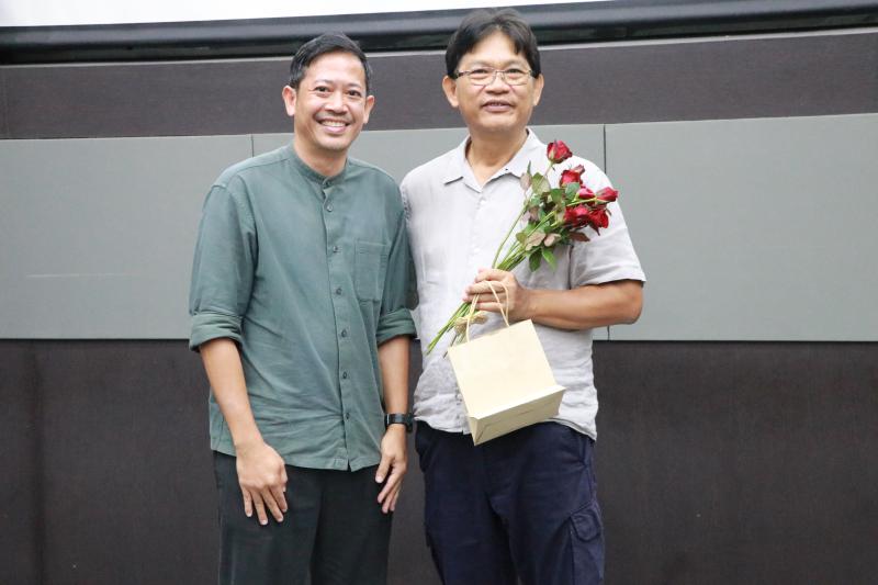 โครงการแลกเปลี่ยนเรียนรู้ประสบการณ์ในการทำงาน และงานเกษียณอายุราชการ ผศ.สมหมาย มาอ่อน อาจารย์ประจำสาขาทัศนศิลป์