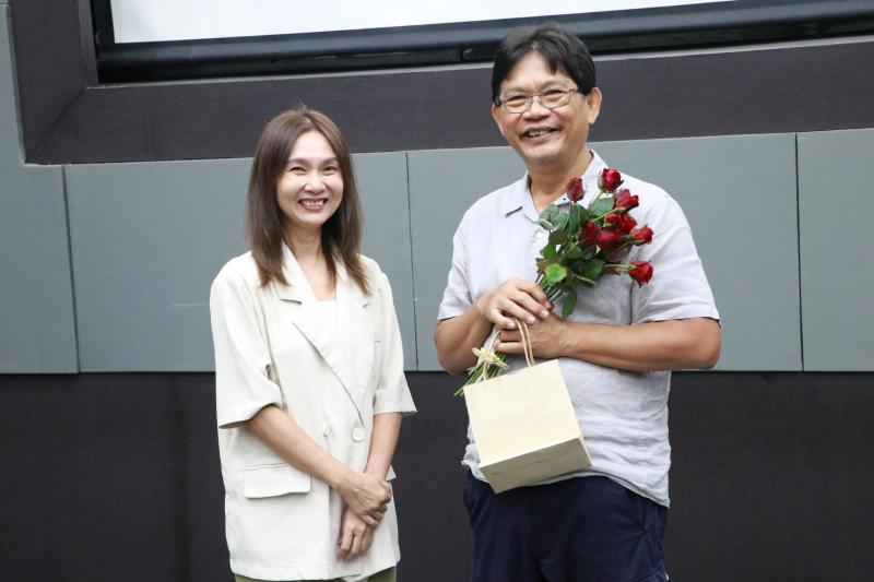 โครงการแลกเปลี่ยนเรียนรู้ประสบการณ์ในการทำงาน และงานเกษียณอายุราชการ ผศ.สมหมาย มาอ่อน อาจารย์ประจำสาขาทัศนศิลป์