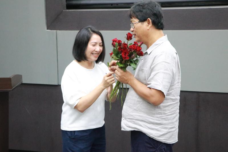 โครงการแลกเปลี่ยนเรียนรู้ประสบการณ์ในการทำงาน และงานเกษียณอายุราชการ ผศ.สมหมาย มาอ่อน อาจารย์ประจำสาขาทัศนศิลป์