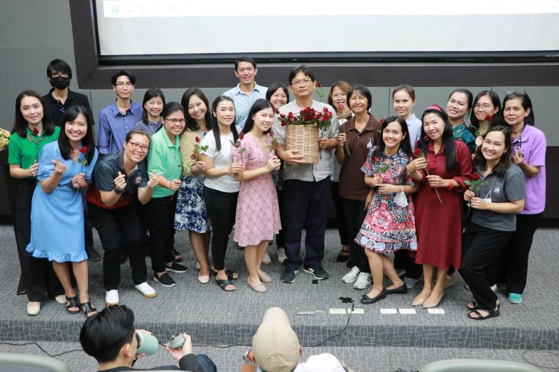 โครงการแลกเปลี่ยนเรียนรู้ประสบการณ์ในการทำงาน และงานเกษียณอายุราชการ ผศ.สมหมาย มาอ่อน อาจารย์ประจำสาขาทัศนศิลป์