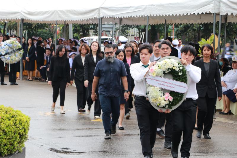 คณะสถาปัตยกรรมศาสตร์ ศิลปะและการออกแบบ เข้าร่วมพิธีถวายราชสดุดีเนื่องใน “วันมหิดล” ประจำปี 2567