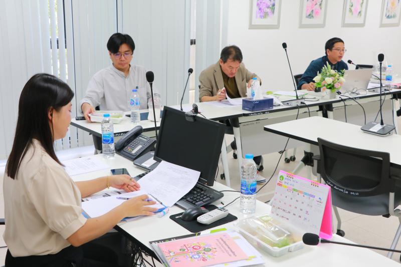 ประชุมพิจารณาวางแผนการจัดทำโครงร่างองค์กร (OP) 