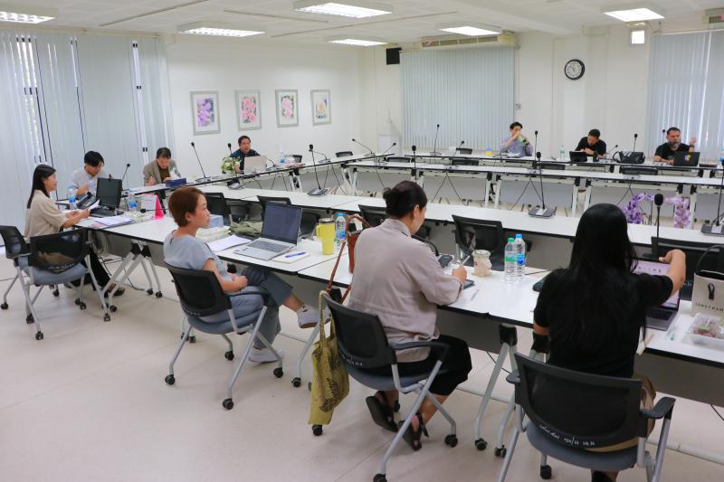ประชุมพิจารณาวางแผนการจัดทำโครงร่างองค์กร (OP) 