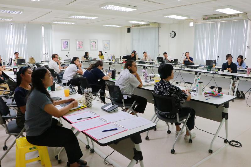 ประชุมเตรียมความพร้อมจัดทำ SAR AUN-QA  ประจำปีการศึกษา  2567