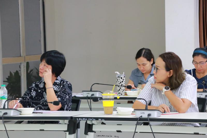 ประชุมเตรียมความพร้อมจัดทำ SAR AUN-QA  ประจำปีการศึกษา  2567