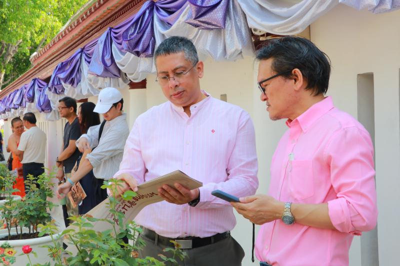 นิทรรศการผลงานวิจัย เรื่อง การออกแบบข้อมูลเชิงภาพ แอนิเมชันและโมชันคอมมิค เรื่องประวัติและตำนานพระพุทธชินราช พระพุทธชินสีห์ พระศรีศาสดาแห่งเมืองสองแคว