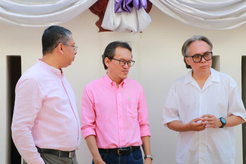 นิทรรศการผลงานวิจัย เรื่อง การออกแบบข้อมูลเชิงภาพ แอนิเมชันและโมชันคอมมิค เรื่องประวัติและตำนานพระพุทธชินราช พระพุทธชินสีห์ พระศรีศาสดาแห่งเมืองสองแคว
