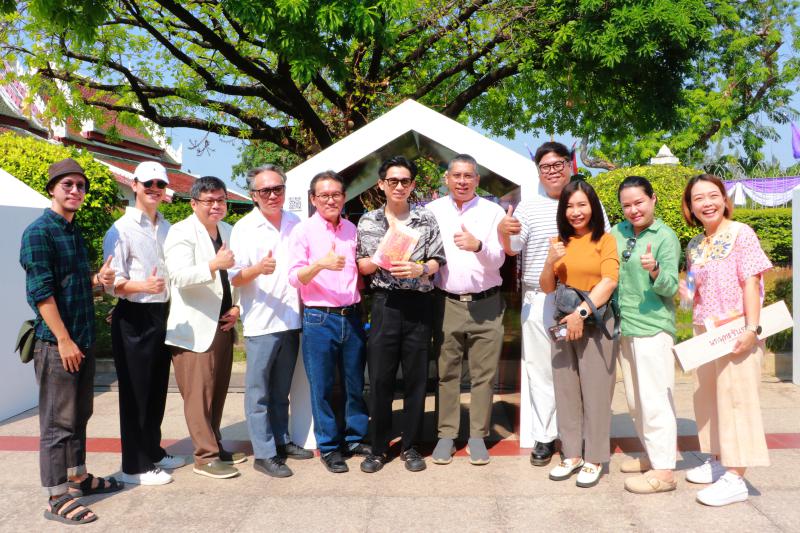 นิทรรศการผลงานวิจัย เรื่อง การออกแบบข้อมูลเชิงภาพ แอนิเมชันและโมชันคอมมิค เรื่องประวัติและตำนานพระพุทธชินราช พระพุทธชินสีห์ พระศรีศาสดาแห่งเมืองสองแคว