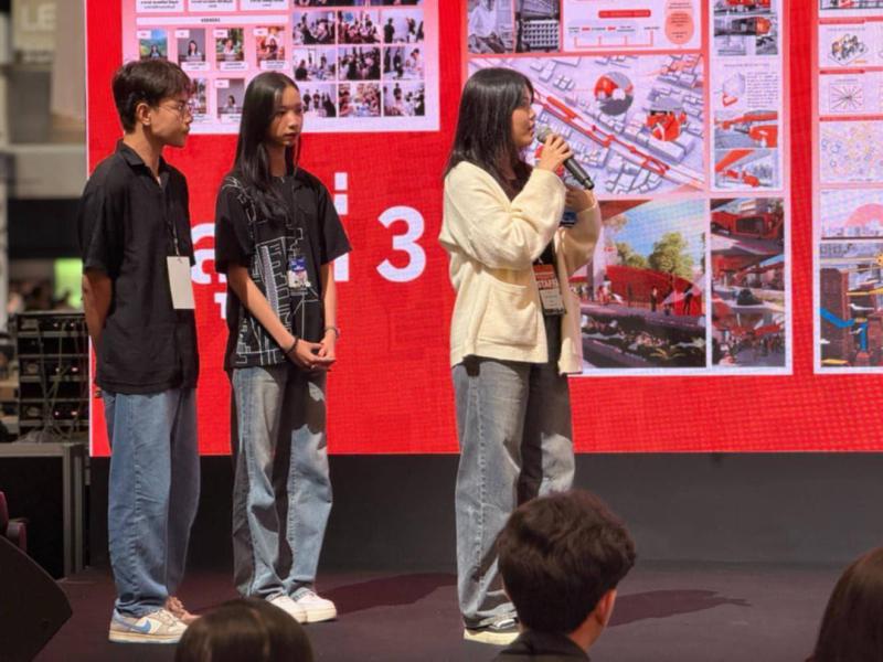 นิสิตสาขาสถาปัตยกรรม จัดแสดงผลงาน ในงานสถาปนิก‘68 