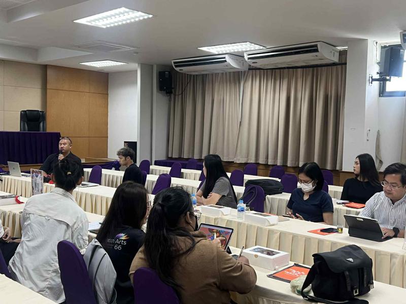 คณาจารย์และนิสิตสาขาสถาปัตยกรรม เข้าร่วมกิจกรรมอบรมและเสวนาในหัวข้อ  New Wave Makers: Young Creators for Local Change