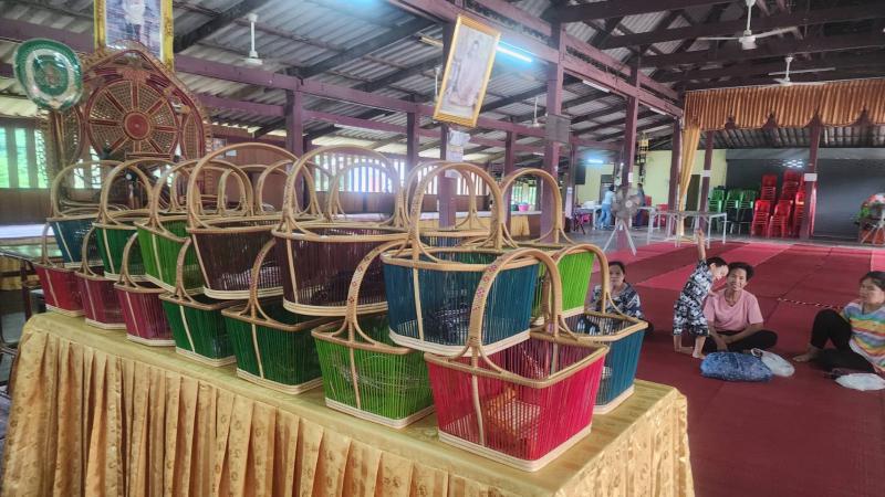 โครงการอบรมเชิงปฏิบัติการ “จักสานสร้างสุข”