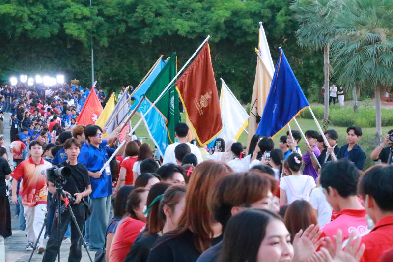 พิธีรับน้องเข้าวัง มหาวิทยาลัยนเรศวร 2568  โครงการปฐมนิเทศนิสิตใหม่ 2568 