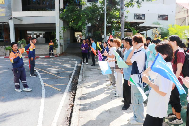 โครงการฝึกอบรมป้องกันอัคคีภัยและฝึกซ้อมดับเพลิง ประจำปีการศึกษา 2568