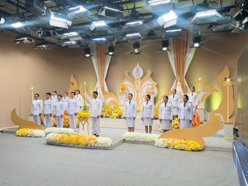 ดร.เสกสรรค์ ญาณปัญญานนท์ ร่วมบันทึกเทปถวายพระพรชัยมงคล พระบาทสมเด็จพระเจ้าอยู่หัว เนื่องในโอกาสวันเฉลิมพระชนมพรรษา 28 กรกฎาคม 2568