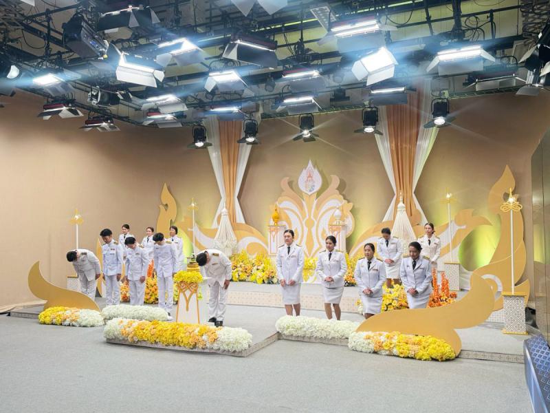  ดร.เสกสรรค์ ญาณปัญญานนท์ ร่วมบันทึกเทปถวายพระพรชัยมงคล พระบาทสมเด็จพระเจ้าอยู่หัว เนื่องในโอกาสวันเฉลิมพระชนมพรรษา 28 กรกฎาคม 2568