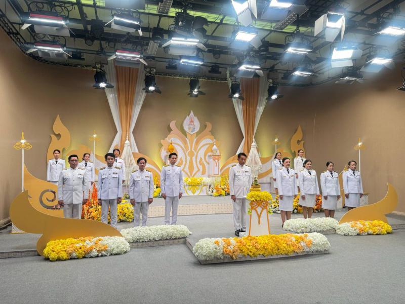  ดร.เสกสรรค์ ญาณปัญญานนท์ ร่วมบันทึกเทปถวายพระพรชัยมงคล พระบาทสมเด็จพระเจ้าอยู่หัว เนื่องในโอกาสวันเฉลิมพระชนมพรรษา 28 กรกฎาคม 2568