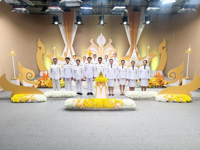  ดร.เสกสรรค์ ญาณปัญญานนท์ ร่วมบันทึกเทปถวายพระพรชัยมงคล พระบาทสมเด็จพระเจ้าอยู่หัว เนื่องในโอกาสวันเฉลิมพระชนมพรรษา 28 กรกฎาคม 2568