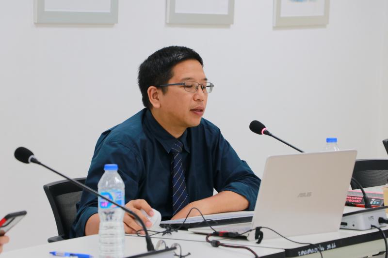 ผู้บริหารประชุมวางแผน การจัดเตรียมผลลัพธ์ หมวด 7 ตามเกณฑ์ EdPEx  เพื่อเตรียมจัดประเมินประกันคุณภาพการศึกษา (ระดับคณะ)