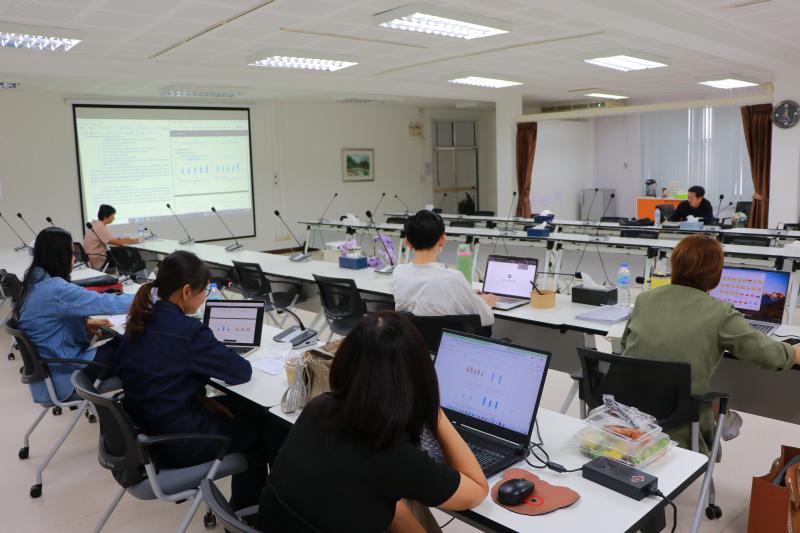 ผู้บริหารประชุมวางแผน การจัดเตรียมผลลัพธ์ หมวด 7 ตามเกณฑ์ EdPEx  เพื่อเตรียมจัดประเมินประกันคุณภาพการศึกษา (ระดับคณะ)