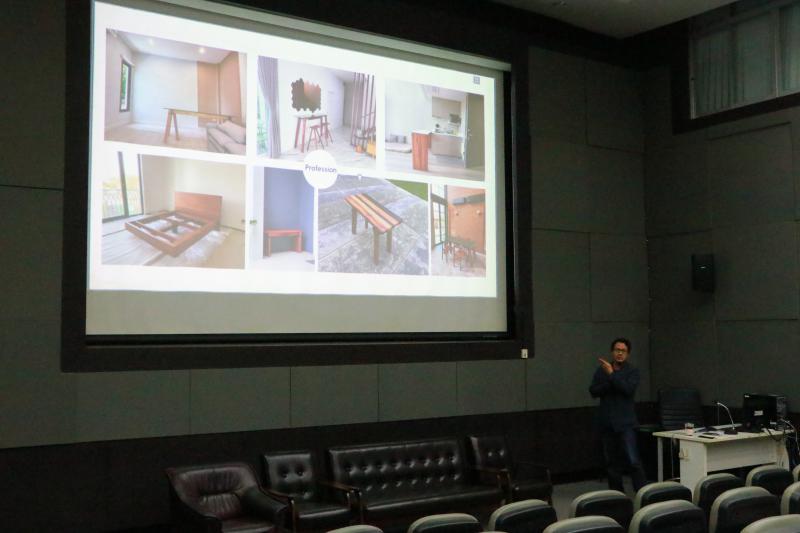 โครงการการบรรยายพิเศษ Lecture Series I: “ออกแบบได้ ออกแบบดี  ออกแบบไทย” 